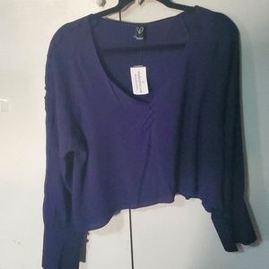 Long sleeve blouse